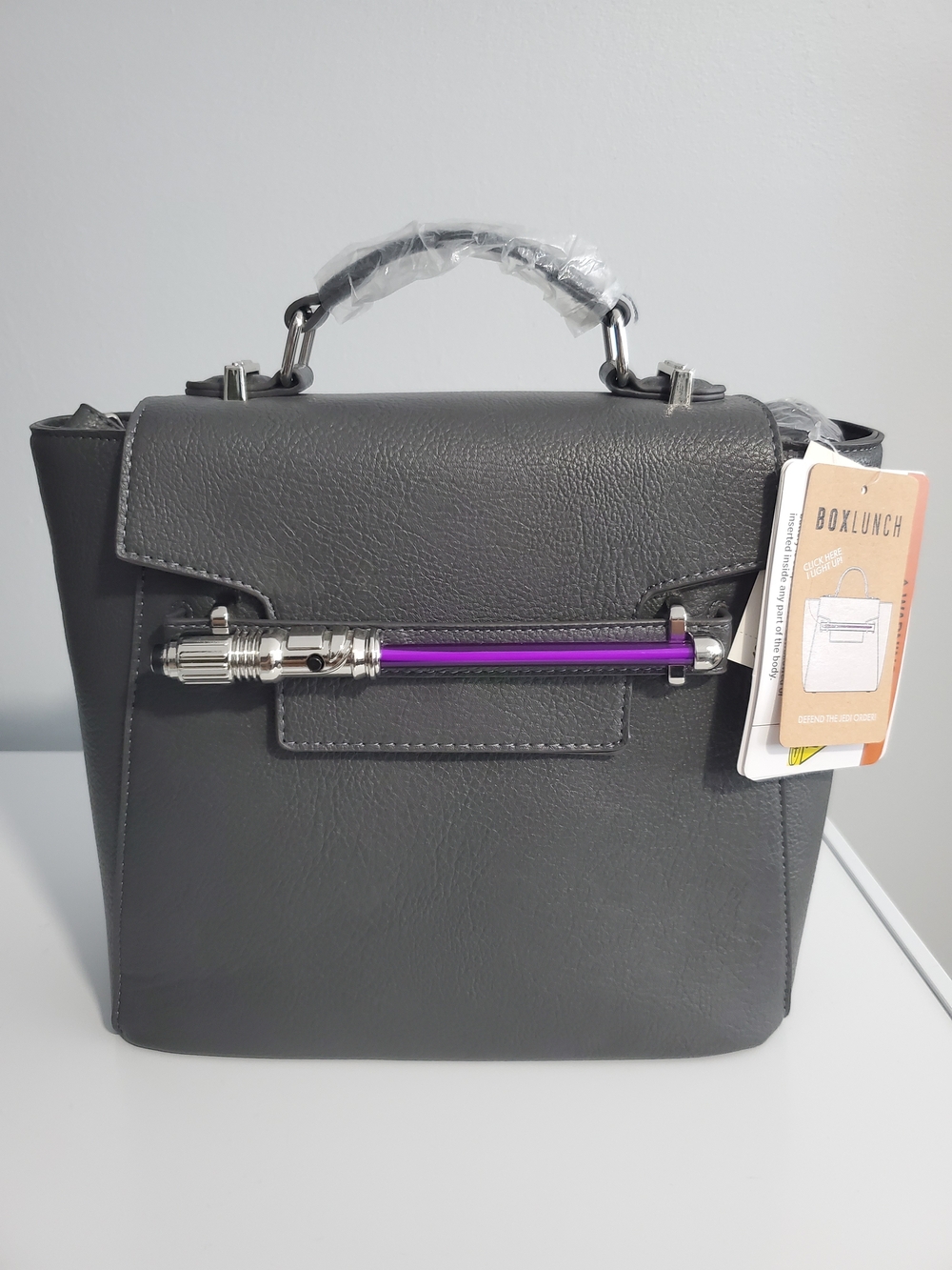 Star Wars Crossbody Bag W Light Up Lightsaber